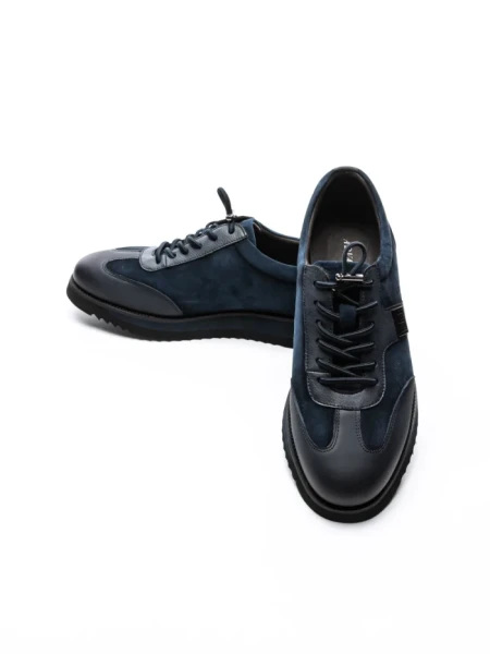 Pantofi Casual Barbati din piele naturala 1-528-3 BLUE | ADVANCER