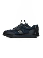 Pantofi Casual Barbati din piele naturala 1-528-3 BLUE | ADVANCER