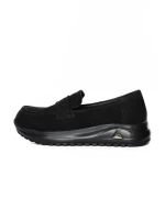 Pantofi Casual Dama din piele naturala 53671 BLACK | ADVANCER
