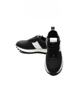 Pantofi Sport Barbati din piele naturala 7077 BLACK | ADVANCER