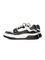 Pantofi Sport Barbati din piele naturala 6601 BLACK | ADVANCER