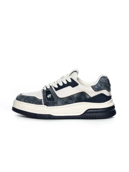 Pantofi Sport Barbati din piele naturala 6601 BLUE | ADVANCER