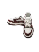 Pantofi Sport Barbati din piele naturala 6601 RED | ADVANCER