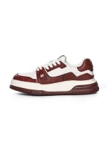 Pantofi Sport Barbati din piele naturala 6601 RED | ADVANCER