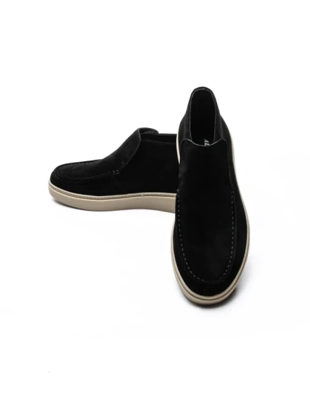 Ghete Barbati din piele naturala 2-1977125 BLACK | ADVANCER