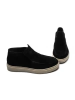 Ghete Barbati din piele naturala 2-1977125 BLACK | ADVANCER