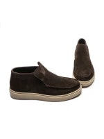 Ghete Barbati din piele naturala 2-1977125 BROWN | ADVANCER