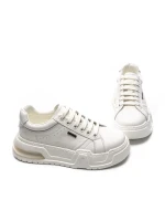 Pantofi Sport Barbati din piele naturala 5337 WHITE | ADVANCER