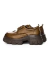 Pantofi Casual Dama din piele naturala KM1606 KHAKI | ADVANCER