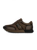Pantofi Sport Barbati din piele naturala 1-230-77 COFFEE | ADVANCER