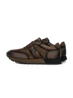 Pantofi Sport Barbati din piele naturala 1-230-77 COFFEE | ADVANCER