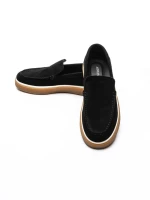 Mocasini Barbati din piele naturala 5331 BLACK | ADVANCER