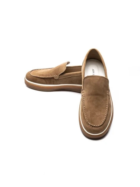 Mocasini Barbati din piele naturala 5331 APRICOT | ADVANCER