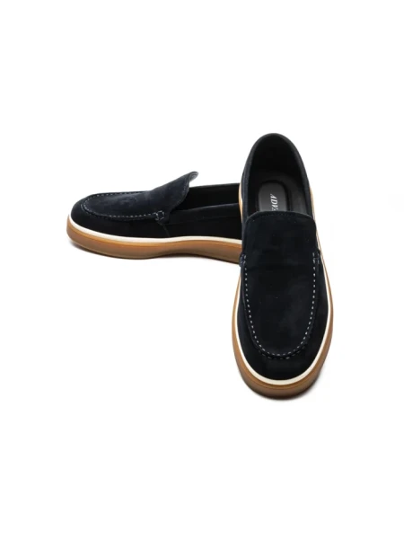 Mocasini Barbati din piele naturala 5331 BLUE | ADVANCER