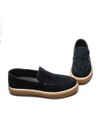 Mocasini Barbati din piele naturala 5331 BLUE | ADVANCER