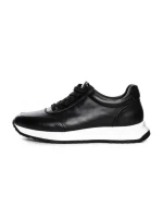 Pantofi Sport Barbati din piele naturala 5326 BLACK | ADVANCER