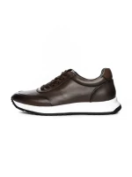 Pantofi Sport Barbati din piele naturala 5326 COFFEE | ADVANCER
