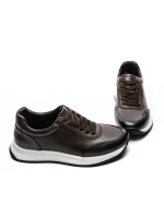 Pantofi Sport Barbati din piele naturala 5326 COFFEE | ADVANCER