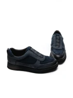 Pantofi Sport Barbati din piele naturala 1-528-70 BLUE | ADVANCER