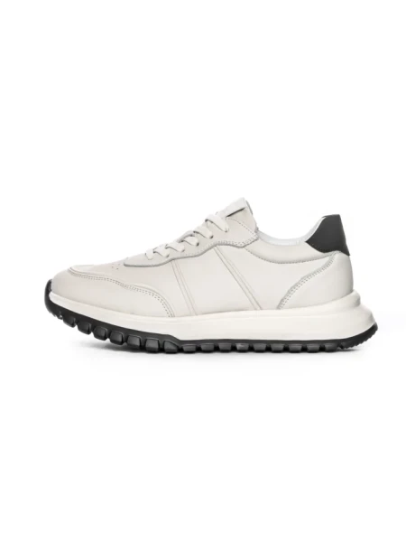 Pantofi Sport Barbati din piele naturala 7Q8807 WHITE | ADVANCER