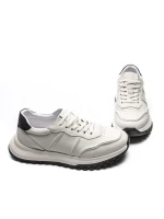 Pantofi Sport Barbati din piele naturala 7Q8807 WHITE | ADVANCER