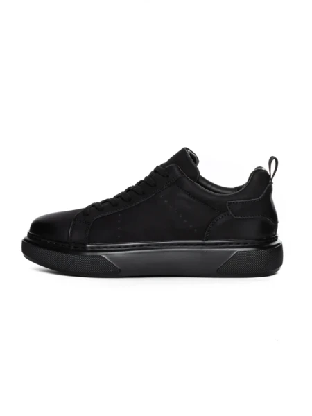 Pantofi Sport Barbati din piele naturala 3209B BLACK | ADVANCER