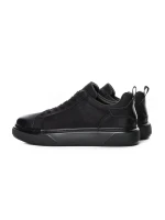 Pantofi Sport Barbati din piele naturala 3209B BLACK | ADVANCER