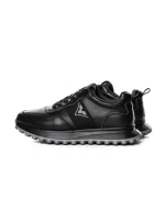 Pantofi Sport Barbati din piele naturala 7058 BLACK-GREY | ADVANCER