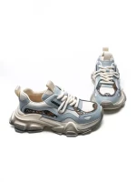 Pantofi Sport Dama din piele naturala HY5757-2 LIGHT BLUE | FRANCO GERARDO