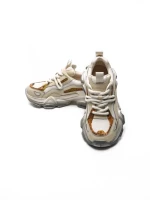 Pantofi Sport Dama din piele naturala HY5757-2 LIGHT YELLOW | FRANCO GERARDO