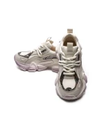 Pantofi Sport Dama din piele naturala HY5757-2 CREAM-ORANGE | FRANCO GERARDO