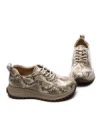 Pantofi Sport Dama din piele naturala 10886 APRICOT | ADVANCER