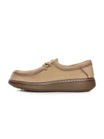 Pantofi Casual Dama din piele naturala 898 CREAM | ADVANCER