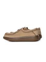 Pantofi Casual Dama din piele naturala 898 CREAM | ADVANCER