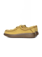 Pantofi Casual Dama din piele naturala 898 YELLOW | ADVANCER