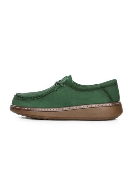 Pantofi Casual Dama din piele naturala 898 GREEN | ADVANCER