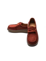 Pantofi Casual Dama din piele naturala 898 RED | ADVANCER