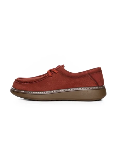 Pantofi Casual Dama din piele naturala 898 RED | ADVANCER