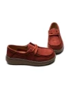 Pantofi Casual Dama din piele naturala 898 RED | ADVANCER