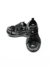 Pantofi Sport Barbati din piele naturala S52369 BLACK | ADVANCER