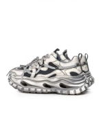 Pantofi Sport Barbati din piele naturala S52369 WHITE | ADVANCER