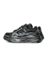 Pantofi Sport Barbati din piele naturala 98512-1 BLACK | ADVANCER