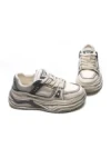 Pantofi Sport Barbati din piele naturala 98512-1 WHITE-GREY | ADVANCER