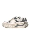 Pantofi Sport Barbati din piele naturala 98512-1 WHITE-GREY | ADVANCER