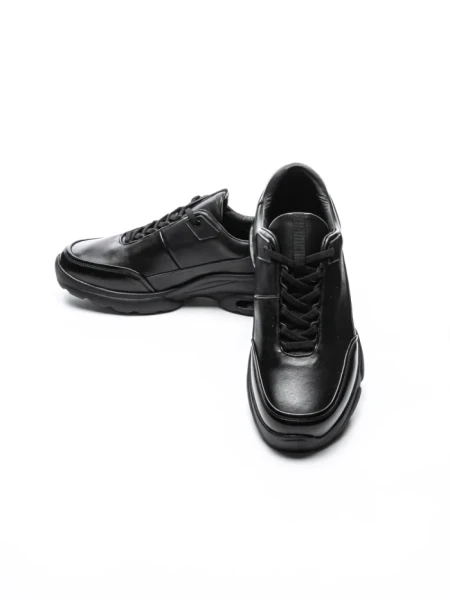 Pantofi Sport Barbati din piele naturala 5902 BLACK | ADVANCER