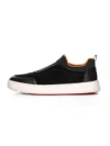 Pantofi Sport Barbati din piele naturala 25815 BLACK | ADVANCER