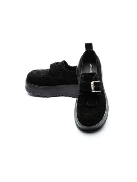 Pantofi Casual Dama din piele naturala 5005 BLACK | ADVANCER