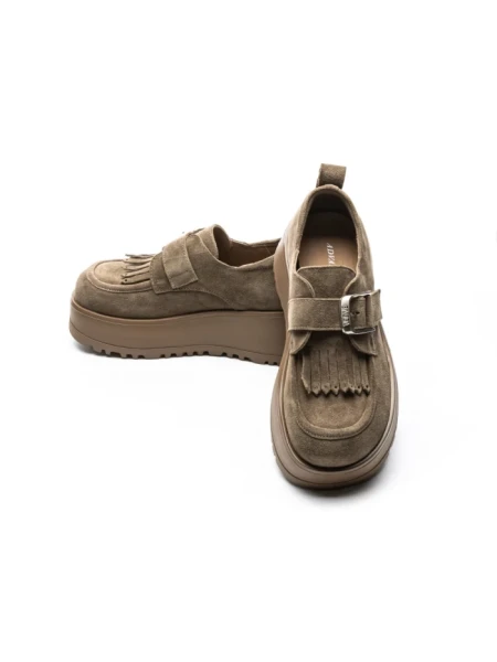 Pantofi Casual Dama din piele naturala 5005 KHAKI | ADVANCER