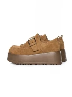 Pantofi Casual Dama din piele naturala 5005 CAMEL | ADVANCER