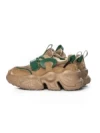 Pantofi Sport Dama din piele naturala HD37872 APRICOT-GREEN | ADVANCER